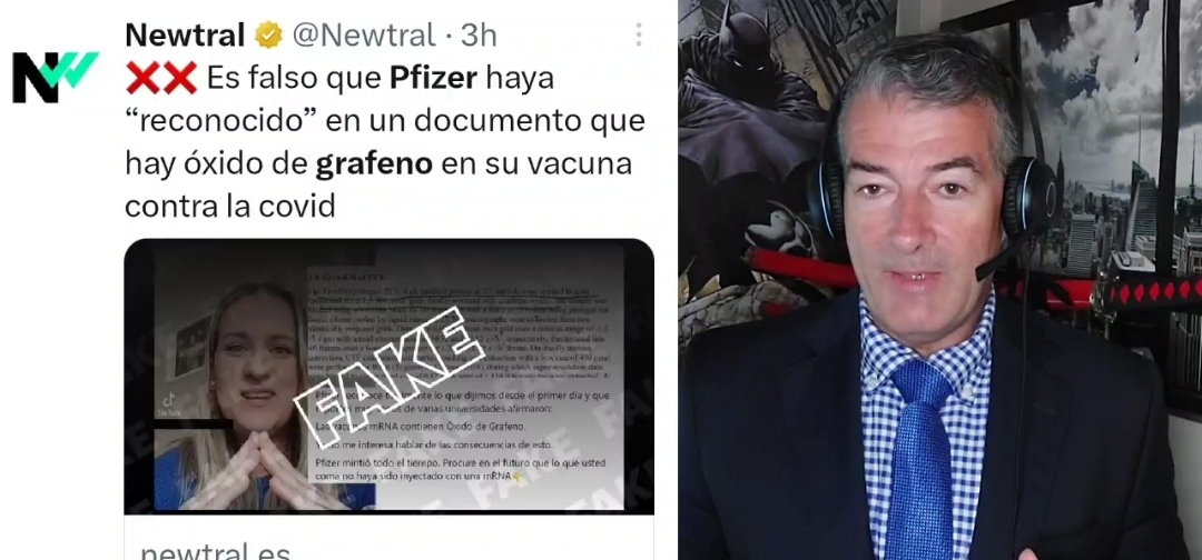 Newtral Habla Sobre Los Documentos De Pfizer Que Se Han Hecho Virales Sobre El Grafeno En La